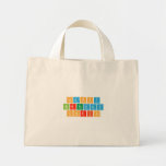 Happy
 Birthday 
 Chris  Tiny Tote Canvas Bag