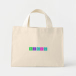 Science  Tiny Tote Canvas Bag