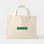 Faina  Tiny Tote Canvas Bag