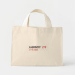 LAGRINI99   Tiny Tote Canvas Bag
