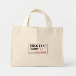 Brick Lane Curry  Tiny Tote Canvas Bag
