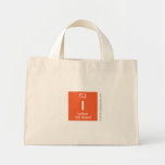 I  Tiny Tote Canvas Bag