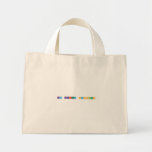 life liberty happiness  Tiny Tote Canvas Bag