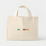 Val  Kish  Tiny Tote Canvas Bag