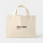 Smalltown  Tiny Tote Canvas Bag