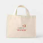 Bie  Tiny Tote Canvas Bag