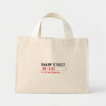 SHARP STREET   Tiny Tote Canvas Bag