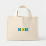 ABCD  Tiny Tote Canvas Bag