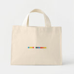 yassine elidrissi  Tiny Tote Canvas Bag