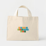 happy
 birthday
 alice  Tiny Tote Canvas Bag