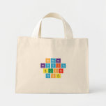serena
 nativita
 buone
 feste  Tiny Tote Canvas Bag