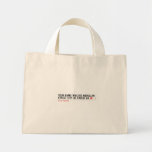 Your Name waleed abdullah Street city of pakistan  Tiny Tote Canvas Bag