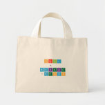 PHETLA
    &
 MAKEKE
 =DENNIS  Tiny Tote Canvas Bag
