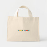 Angela maria  Tiny Tote Canvas Bag