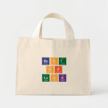 Best
 Of
 Luck  Tiny Tote Canvas Bag