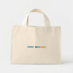 Maya Edmonson  Tiny Tote Canvas Bag