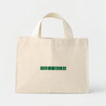 Química   Tiny Tote Canvas Bag