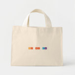 Hi Bri-Ana  Tiny Tote Canvas Bag