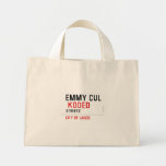 EMMY CUL   Tiny Tote Canvas Bag
