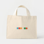 mrs pai  Tiny Tote Canvas Bag