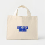 Cougar 
 Chem  Tiny Tote Canvas Bag