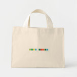 Alessia Grieco  Tiny Tote Canvas Bag