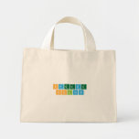 Saeede  Soltani   Tiny Tote Canvas Bag