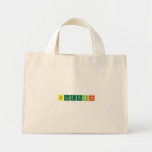 Blueprints  Tiny Tote Canvas Bag