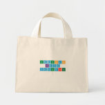 UMMUHAN
 Kaya
 Yavuzoglu
   Tiny Tote Canvas Bag