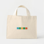 YUSUF  Tiny Tote Canvas Bag