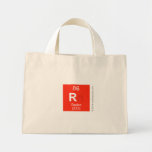 R  Tiny Tote Canvas Bag
