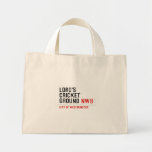 LORD'S CRICKET GROUND  Tiny Tote Canvas Bag