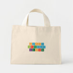 happy 
 birthday
 kennedy  Tiny Tote Canvas Bag