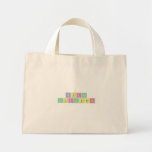 Burcu
 Durduran  Tiny Tote Canvas Bag