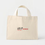 I love you Maddy ♥  Tiny Tote Canvas Bag