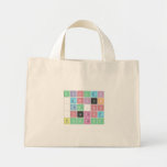 ABC|DEF
 .|GHIJK 
 .|LM.N|O 
 .PQRST
 UVWXYZ  Tiny Tote Canvas Bag