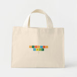 Periodic
 Table
   Tiny Tote Canvas Bag