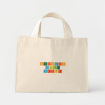 Periodic
 Table
 Writer  Tiny Tote Canvas Bag