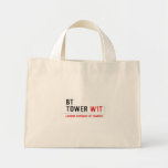 BT TOWER  Tiny Tote Canvas Bag