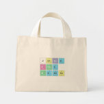 Jessie
 Rose
 Mendes  Tiny Tote Canvas Bag