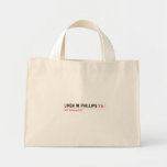 LINDA M PHILLIPS  Tiny Tote Canvas Bag