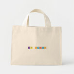 Lite Switch  Tiny Tote Canvas Bag