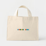 Science Fair  Tiny Tote Canvas Bag