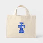 BACON
 N
 SAUSAGES
 WITH A
 CUP
 OF
 ORANGE
 JUICE  Tiny Tote Canvas Bag
