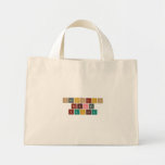Periodic
 Table
 Writer  Tiny Tote Canvas Bag