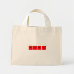 henry  Tiny Tote Canvas Bag