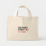 ezkyezky Street  Tiny Tote Canvas Bag