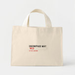 ENCOMPASS WAY   Tiny Tote Canvas Bag