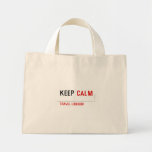 Keep  Tiny Tote Canvas Bag