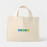 zainab  Tiny Tote Canvas Bag
